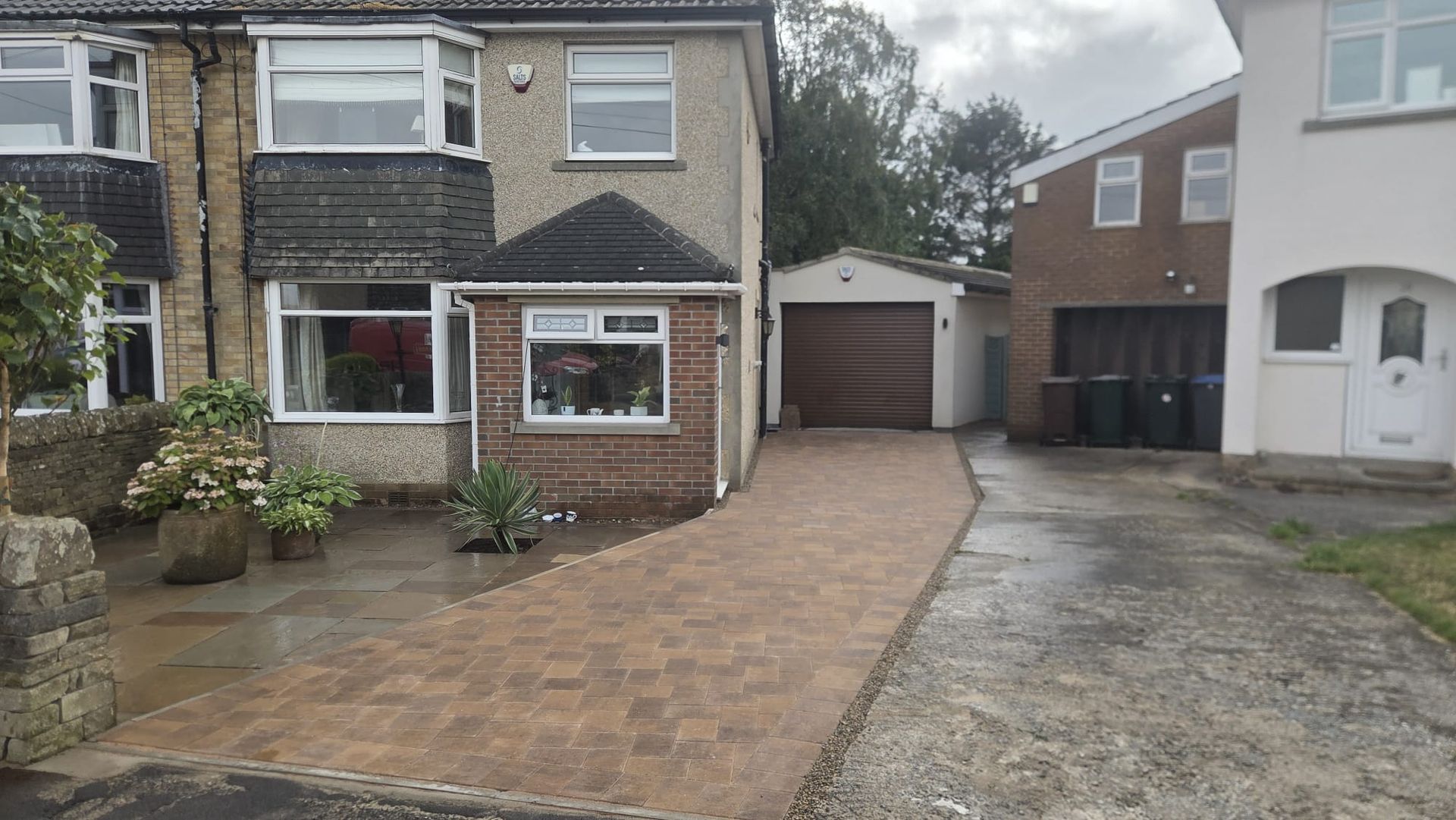 Plaspave Positano Peakstone driveway in Eldwick
